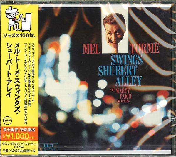 Mel Tormé / The Marty Paich Orchestra – Swings Shubert Alley (2014