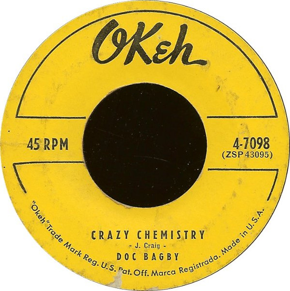 Doc Bagby – Crazy Chemistry (1958, Vinyl) - Discogs
