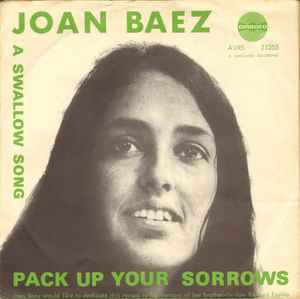 Joan Baez - Pack Up Your Sorrows album cover
