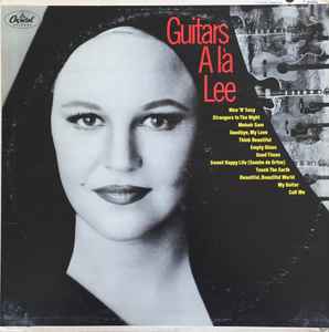 Peggy Lee - Guitars A là Lee album cover