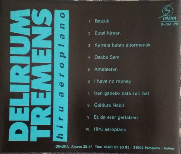 lataa albumi Delirium Tremens - Hiru Aeroplano