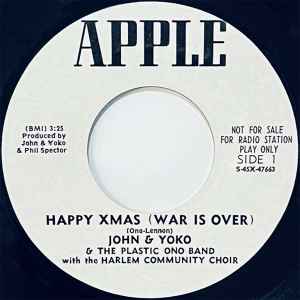 HAPPY XMAS (WAR IS OVER). (Ultimate Mix, 2020) John & Yoko Plastic Ono Band  + Harlem Community Choir 