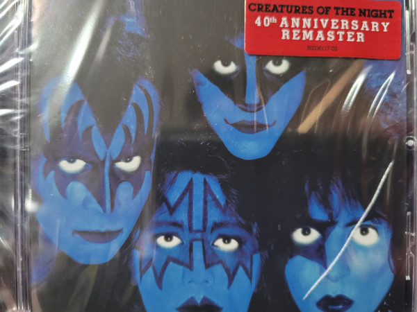 Kiss – Creatures Of The Night 40th Anniversary Remaster (2022, CD