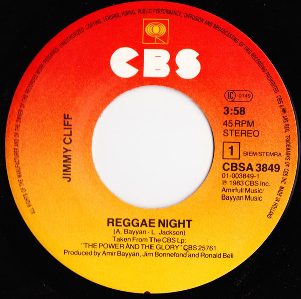 télécharger l'album Jimmy Cliff - Reggae Night