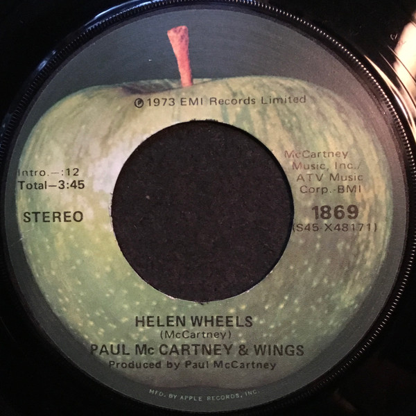 元気 記念品☆PAUL McCARTNEY and WINGS☆Helen Wheel - レコード