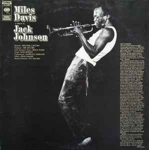 Miles Davis – A Tribute To Jack Johnson (1971, Vinyl) - Discogs