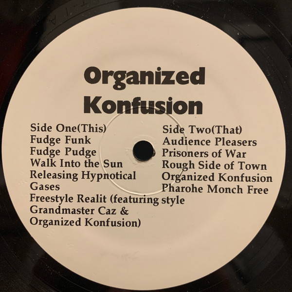 Organized Konfusion - Organized Konfusion | Releases | Discogs