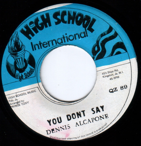 Album herunterladen Dennis Alcapone - You Dont Say