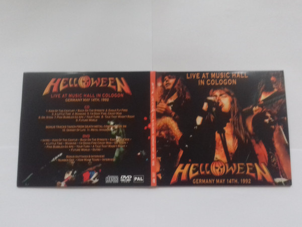 last ned album Helloween - Live At Music Hall Cologon Germany May 14th 1992 CD DVD