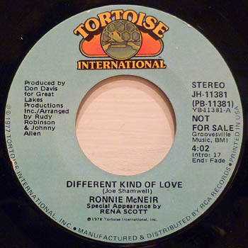 Ronnie McNeir – Different Kind Of Love / Good Side Of Your Love