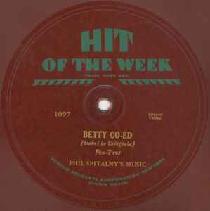 Phil Spitalny's Music - Betty Co-Ed album cover
