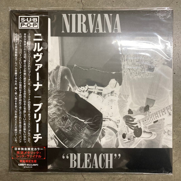 Nirvana – Bleach (2023, Luster Red, Vinyl) - Discogs