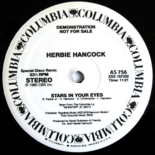 Herbie Hancock – Stars In Your Eyes (1980, Vinyl) - Discogs