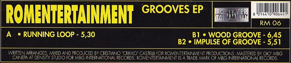 descargar álbum Romentertainment - Grooves EP