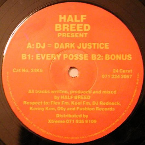 télécharger l'album Half Breed - Dark Justice Every Posse Bonus