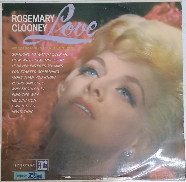 Rosemary Clooney – Love (1995, CD) - Discogs