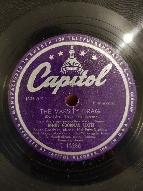 baixar álbum Benny Goodman Sextet - The Maids Of Cadiz The Varsity Drag