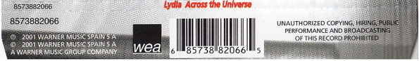 télécharger l'album Lydia - Across The Universe