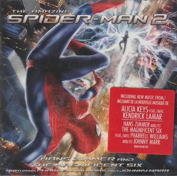 Hans Zimmer And The Magnificent Six Featuring Pharrell Williams And Johnny  Marr - The Amazing Spider-Man 2 (The Original Motion Picture Soundtrack) |  Releases | Discogs