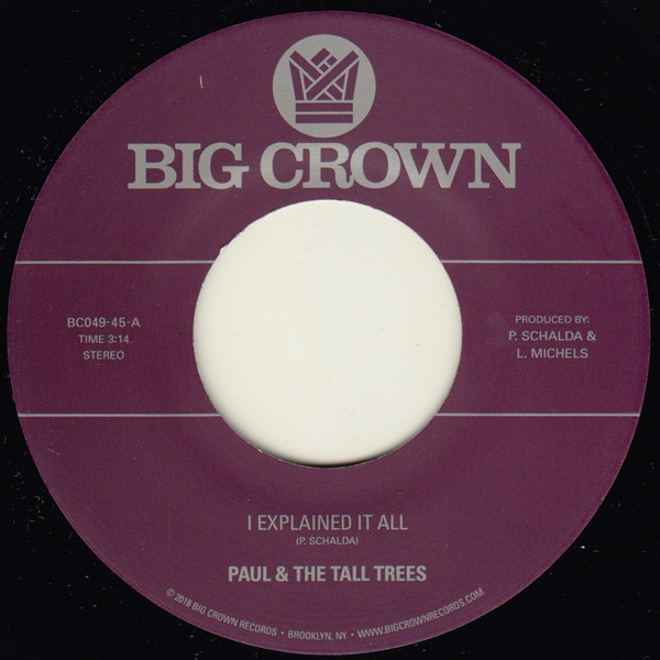 Paul & The Tall Trees / Mattison – I Explained It All / Watch Out