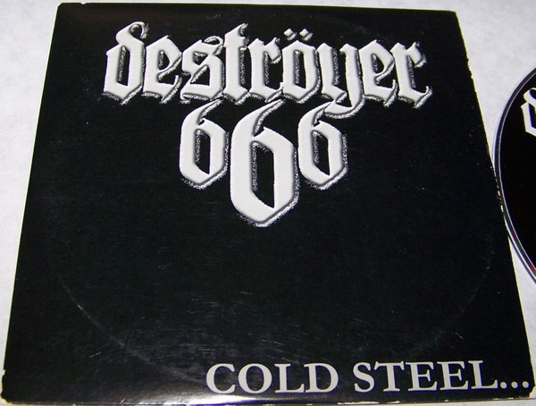 Deströyer 666 – Cold SteelFor An Iron Age (2021, Red & Black 