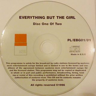 Everything But The Girl – Planet Live! (1996, CD) - Discogs