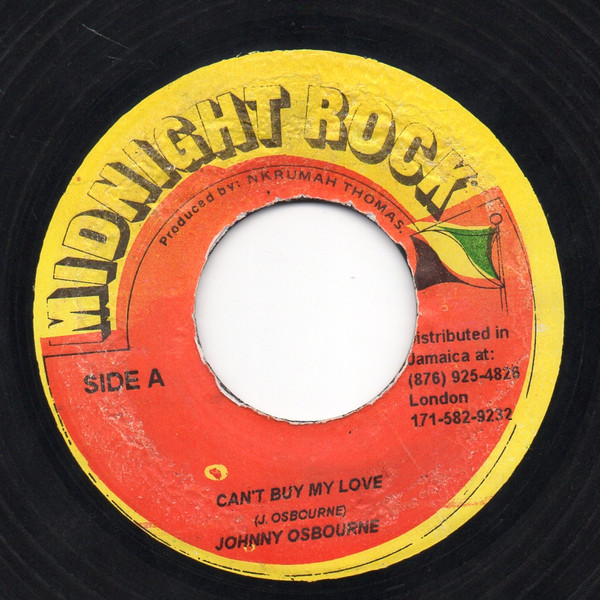 Johnny Osbourne – Can't Buy My Love (Vinyl) - Discogs