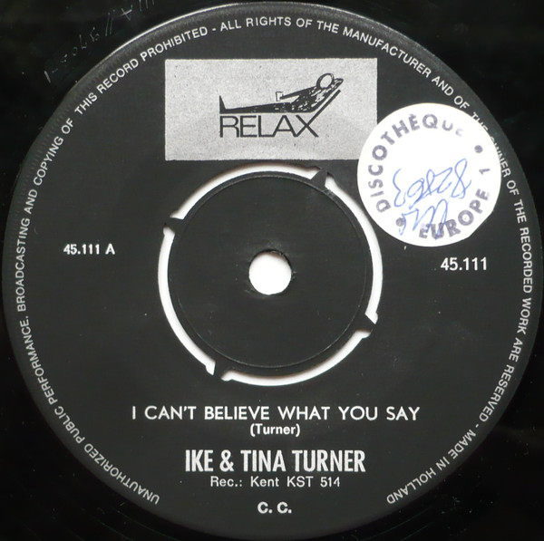 baixar álbum Ike & Tina Turner - I Cant Believe What You Say Hard Times