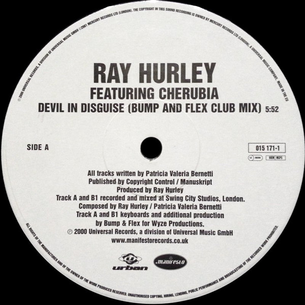 baixar álbum Ray Hurley Featuring Cherubia - Devil In Disguise