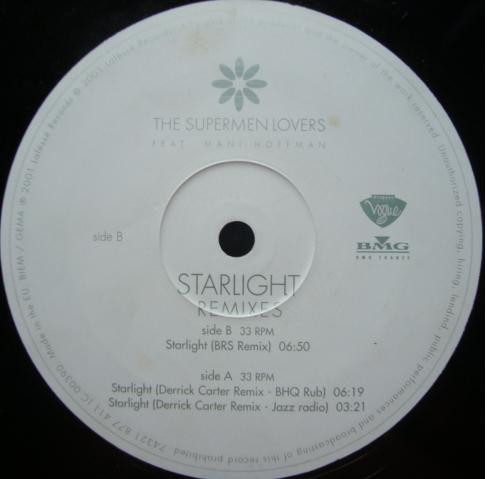 last ned album The Supermen Lovers - Starlight Remixes