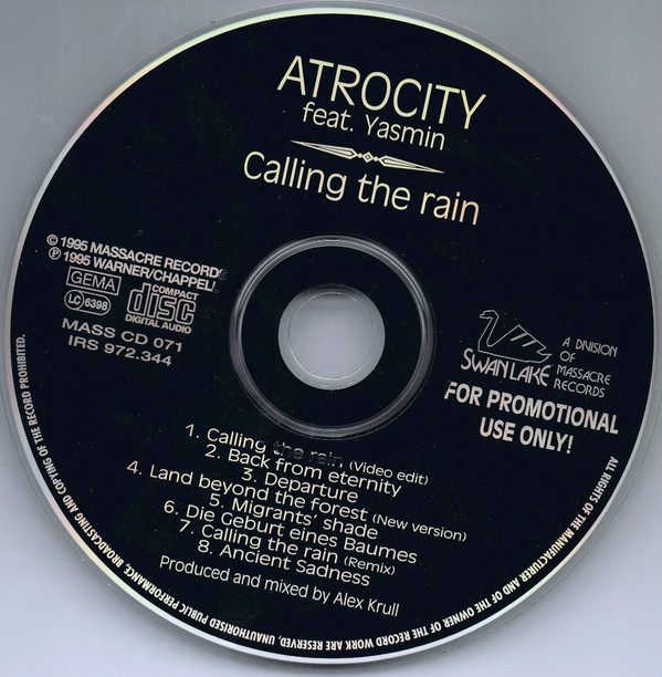 last ned album Atrocity Feat Yasmin - Calling The Rain