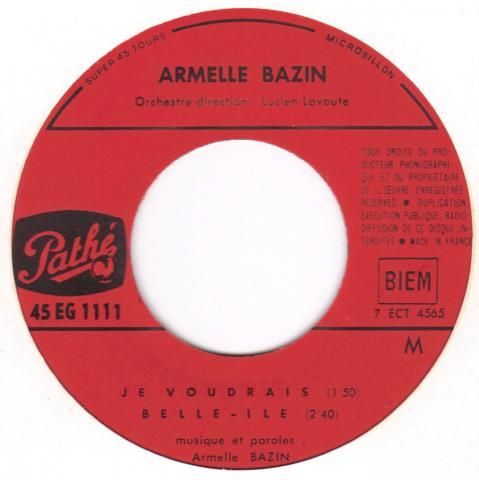 lataa albumi Armelle Bazin - Ne Dis Rien