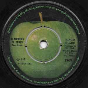 Ringo Starr - Beaucoups Of Blues album cover
