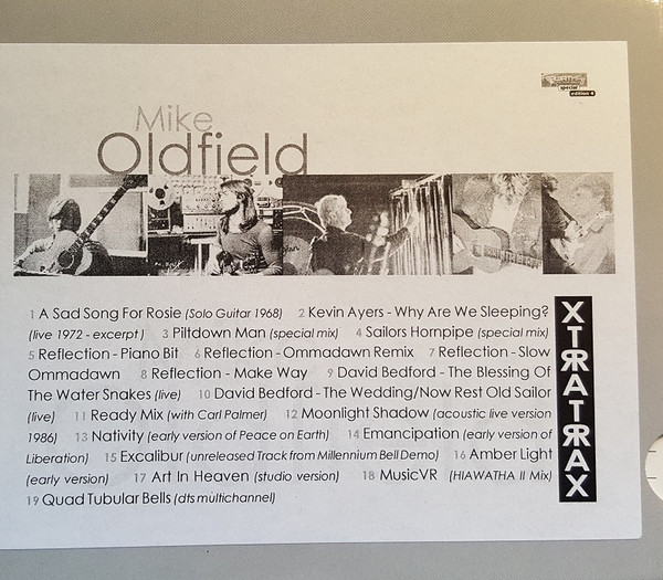 lataa albumi Mike Oldfield - Xtratrax