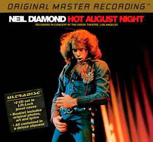 Neil Diamond – Hot August Night (1993, 24K Gold, CD) - Discogs