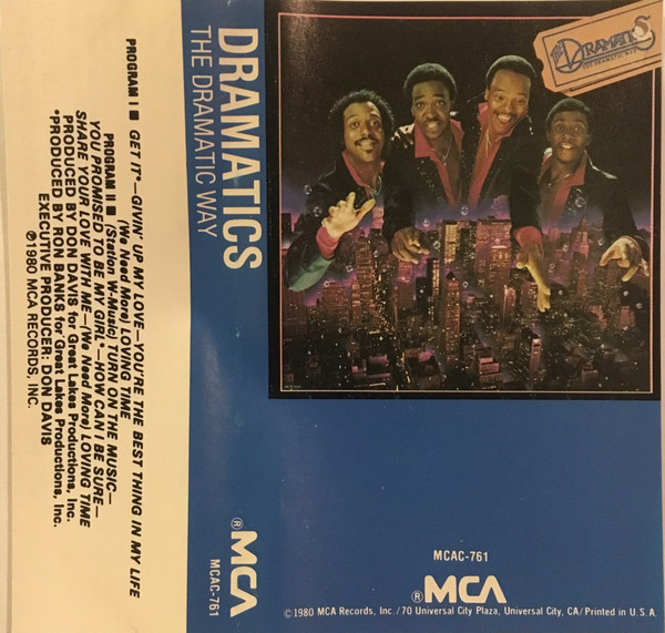 The Dramatics – The Dramatic Way (1980, Gloversville Pressing