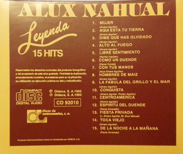 Alux Nahual Leyenda 1990 