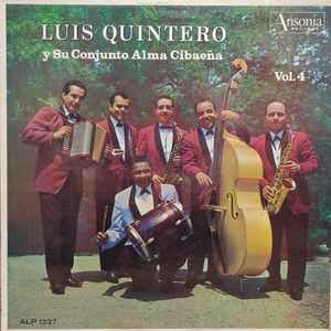 Luis Quintero Y Su Conjunto Alma Cibaeña - Merengues Vol. 4 album cover