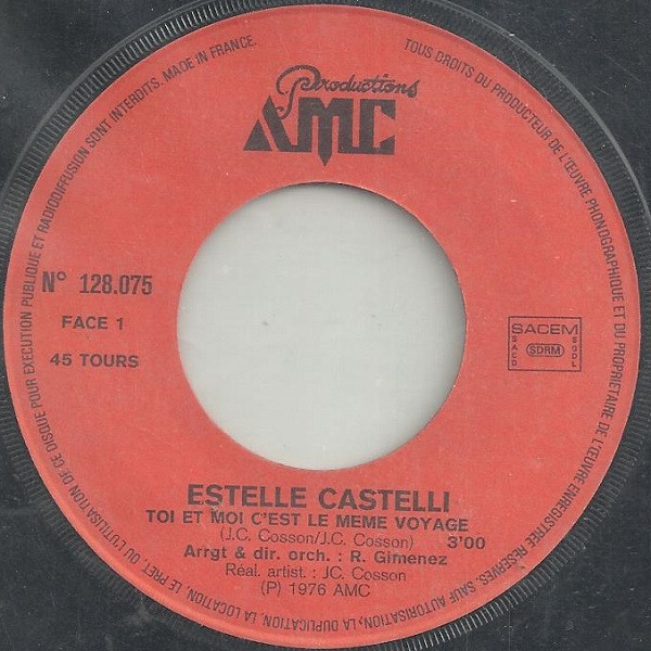 descargar álbum Estelle Castelli - Toi Et Moi Cest Le Même Voyage