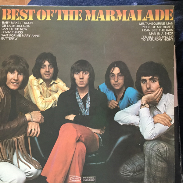 The Marmalade – The Best Of The Marmalade (1969, Vinyl) - Discogs