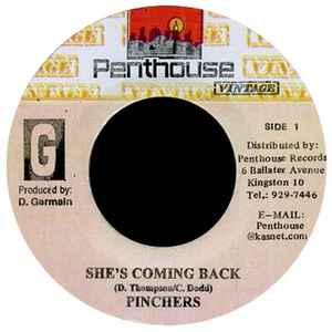 Pinchers - She's Coming Back / Call It Off album cover