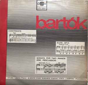 Béla Bartók - Contrasts / Suite Op. 14 / Sonata For Two Pianos And Percussion album cover