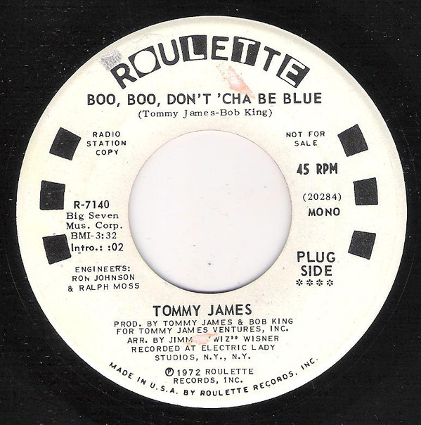 baixar álbum Tommy James - Boo Boo Dont Cha Be Blue