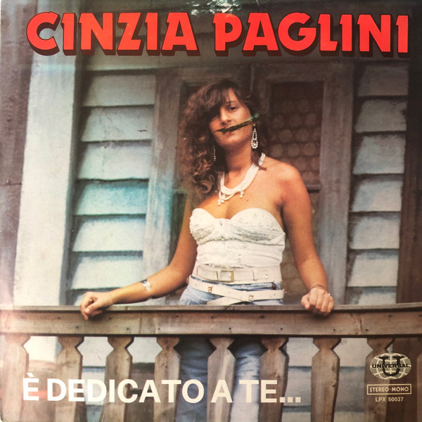 ladda ner album Cinzia Paglini - E Dedicato A Te