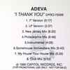 Adeva - I Thank You