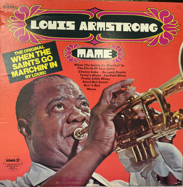 Louis Armstrong - Mame [vinyl - 12] Pickwick/33 Records SPC-3229