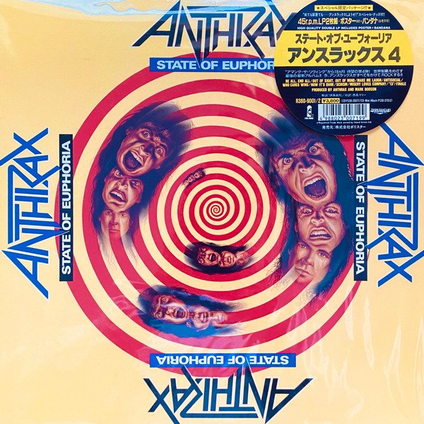 Anthrax – State Of Euphoria (1988, Gatefold, Vinyl) - Discogs