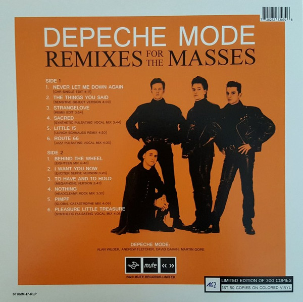 ladda ner album Depeche Mode - Remixes For The Masses