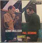 Cover of Gerry Mulligan - Paul Desmond Quartet, 1958, Vinyl