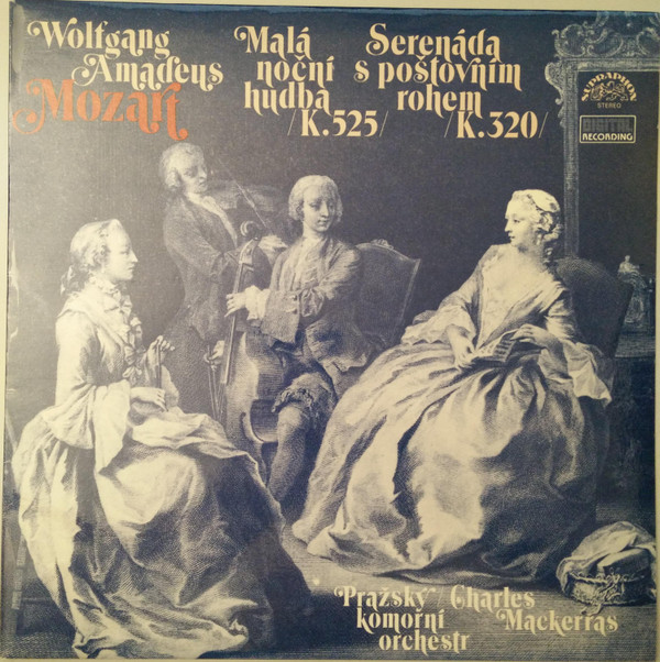 Album herunterladen Wolfgang Amadeus Mozart, Pražský Komorní Orchestr Charles Mackerras - Malá Noční Hudba K525 Serenáda S Poštovním Rohem K320